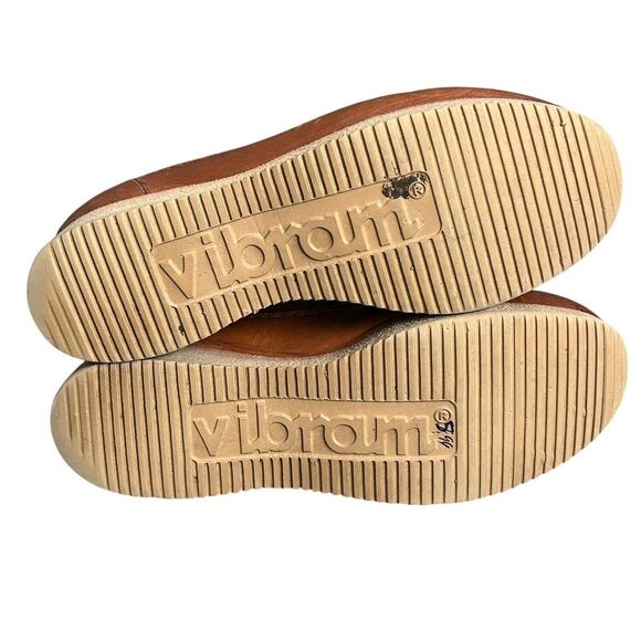 Rockport‎ Rocsports Leather Casual Shoes 7 Brown Vibram Sole Oxford Laces - Picture 4 of 16